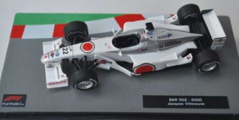 1:43 F1 2000 BAR 002 Jacques Villeneuve
