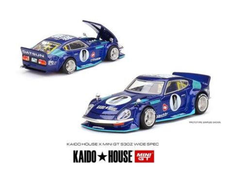 1:64 Mini GT KAIDO DatsunFairlady Z Blue