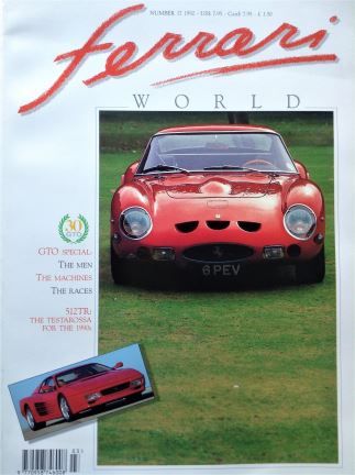 Ferrari World No. 17 - Hyde Park Books Ltd - 1992 