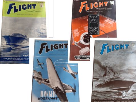 Flight: The Aircraft Engineer Set 13 No. 1643, 1644, 1645 & 1646