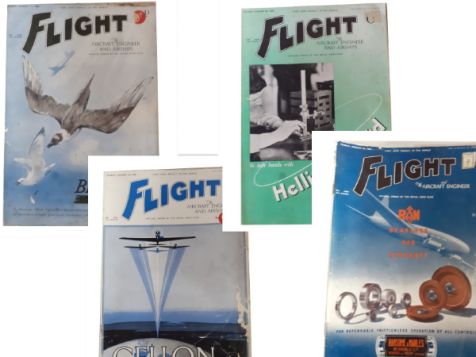 Flight: The Aircraft Engineer & Airships Set 3 No. 1546, 1547, 1548 & 1601 