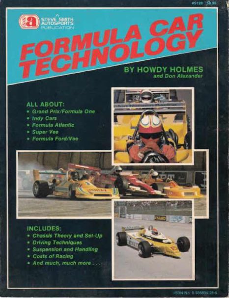 Formula car Technology - Howdy Holmes