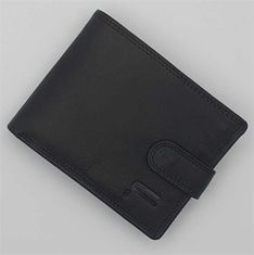 Futura Men’s RFID Wallet with Flip-Up ID Window - Black