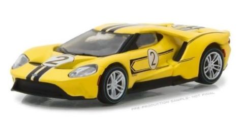 1:64 Greenlight 2017 Ford GT with 1968 # 3 Livery Ford GT40 MK I 13200-F