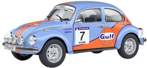 PREORDER 1:18 #7 Gulf Volswagen Beetle 1303 - Rally Golds Ball 2019
