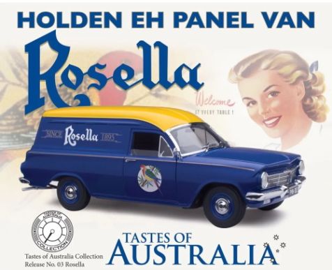 1:18 Classic Carlectables Holden EH Panel Van Tastes of Australia Collection No.3 Rosella