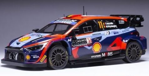 PREORDER 1:18 IXO Hyundai i20 N #11 WRC1 Rally Monte Carlo 2023 T.Neuville/M.Wydaeghe