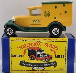 Matchbox MB38 Van MICA First Australian Convention