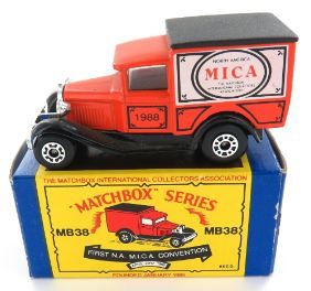Matchbox MB38 Van First N.A. MICA Convention
