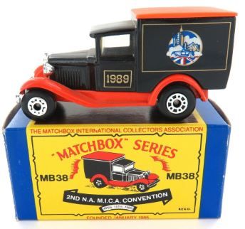 Matchbox MB38 Van 2nd N.A. MICA Convention