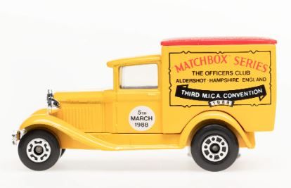 Matchbox MB38 Van 3rd MICA Convention UK