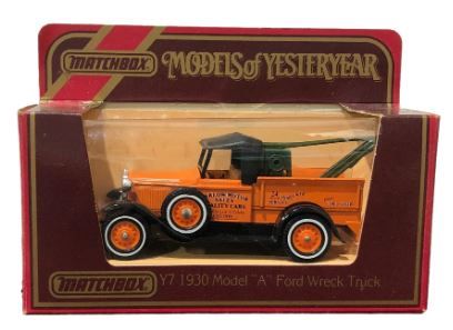 1:40 Matchbox Models of Yesteryear 1930 Model "A" Wreck Truck