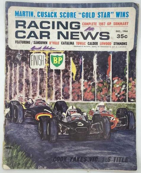 Racing car news 1966 December (Volume 6 No. 6)