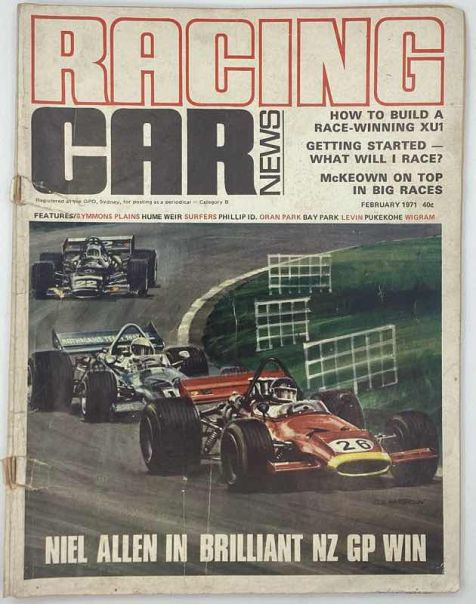 Racing Car News 1971 February (Volume 10 No. 8)