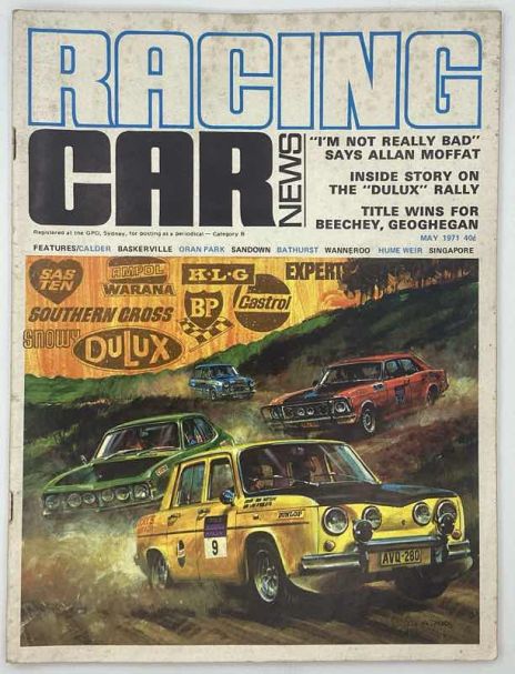 Racing Car News 1971 May (Volume 10 No. 11)