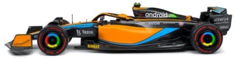 PREORDER 1:18 Solido McLaren MCL36 #3 Daniel Ricciardo Orange Australian GP 2022