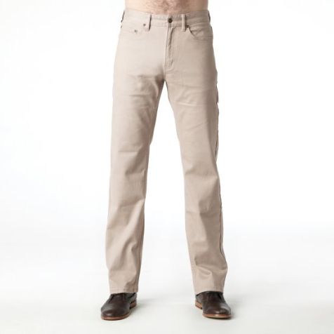 Men's Riders By Lee Straight Stretch Chino Pant - Stone 