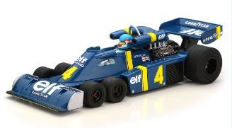1:32 Scalextric Tyrerell P34 6 Wheeler #4 Depailler Formula 1