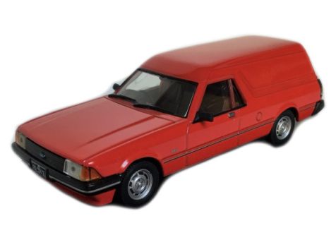 1:43 TRAX Ford Falcon XD Panel Van - Monza Red - TR70