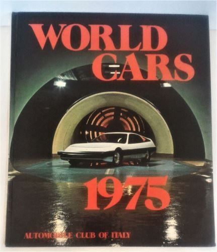 World Cars 1975 - Automobile Club Of Italy-Hardcover-ISBN-0-910714-07-X 