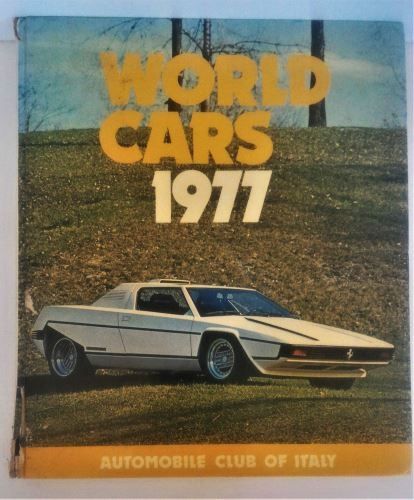 World Cars 1977 - Automobile Club Of Italy-Hardcover-ISBN 0-910714-09-6
